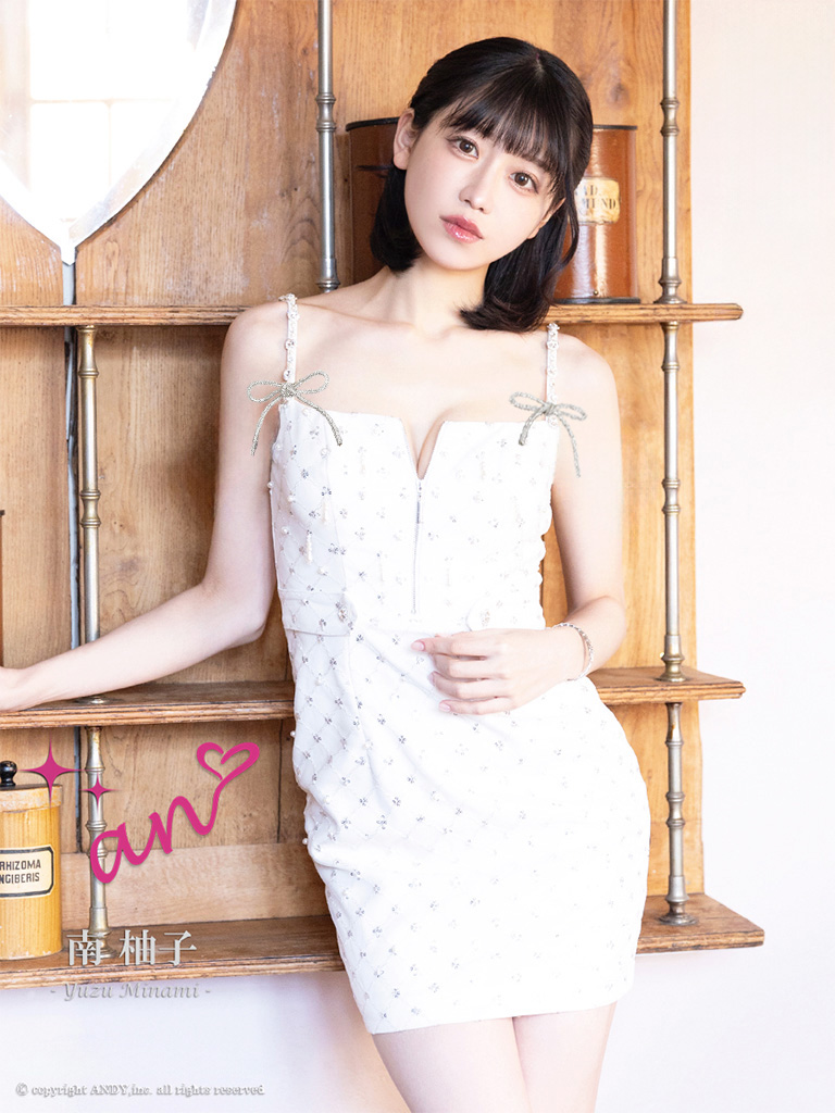 キャミソール ジップデザイン チェック柄 ドット柄 ビジュー リボン スパンコール タイトミニドレスのメイン画像2