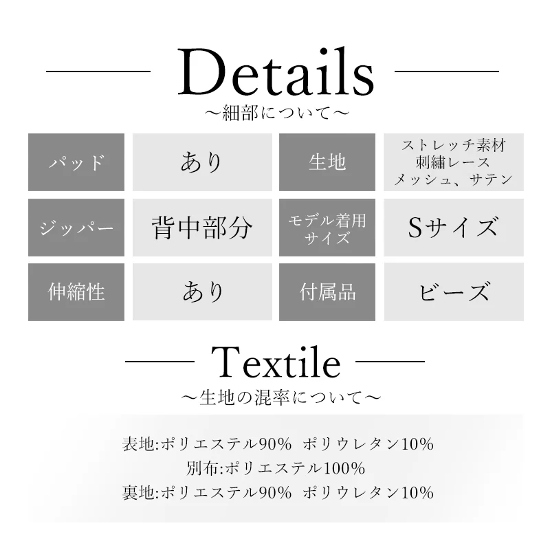 ディテール表