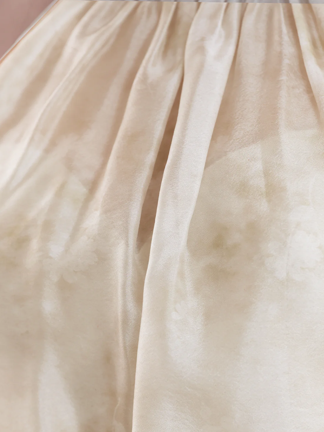 ホルターネック ティアード フラワー シフォン ウエストマーク フレアミニドレスのイメージ画像14