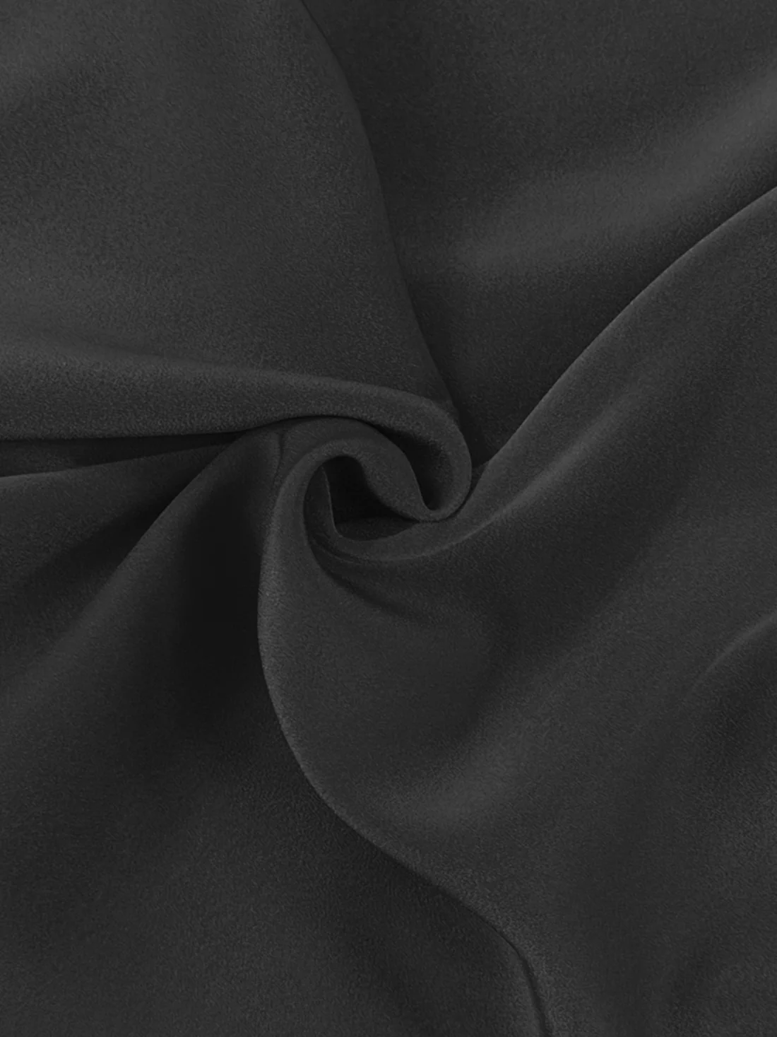 ドレープ ホルターネック ウエストツイスト バックオープン セクシー ワンカラー タイト 膝丈ドレスのイメージ画像12