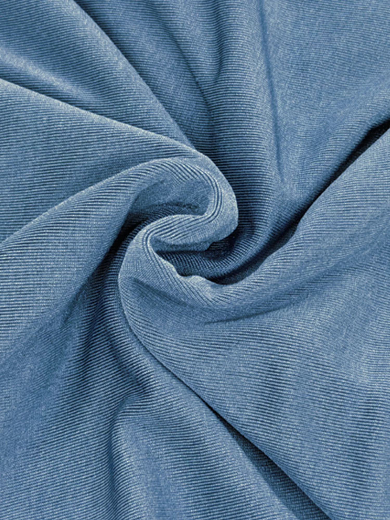 ドレープ ホルターネック ウエストツイスト バックオープン セクシー ワンカラー タイト 膝丈ドレスのイメージ画像12