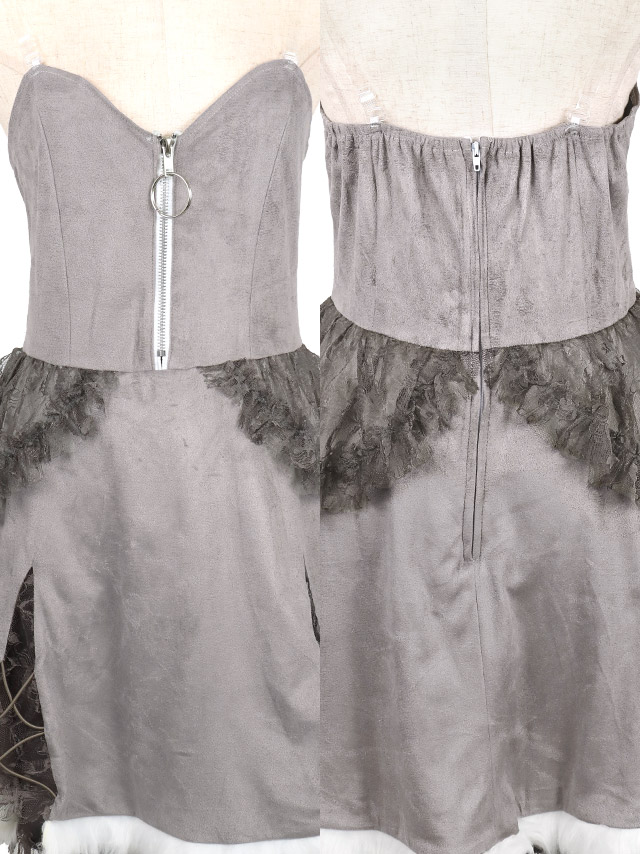 コスプレ ふわふわ ウルフ ガール 体型カバー フレア スカート アニマル 衣装7点セットの商品画像