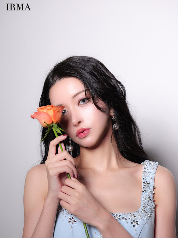 ノースリーブ ビジュー ウエストベルト ガーリー タイトミニドレスのイメージ画像2