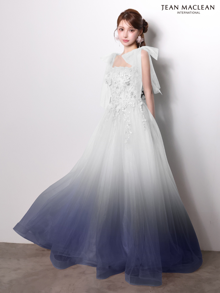 ラメ スリット ワンカラー ストール ワンショルダー タイトロングドレスのイメージ画像6