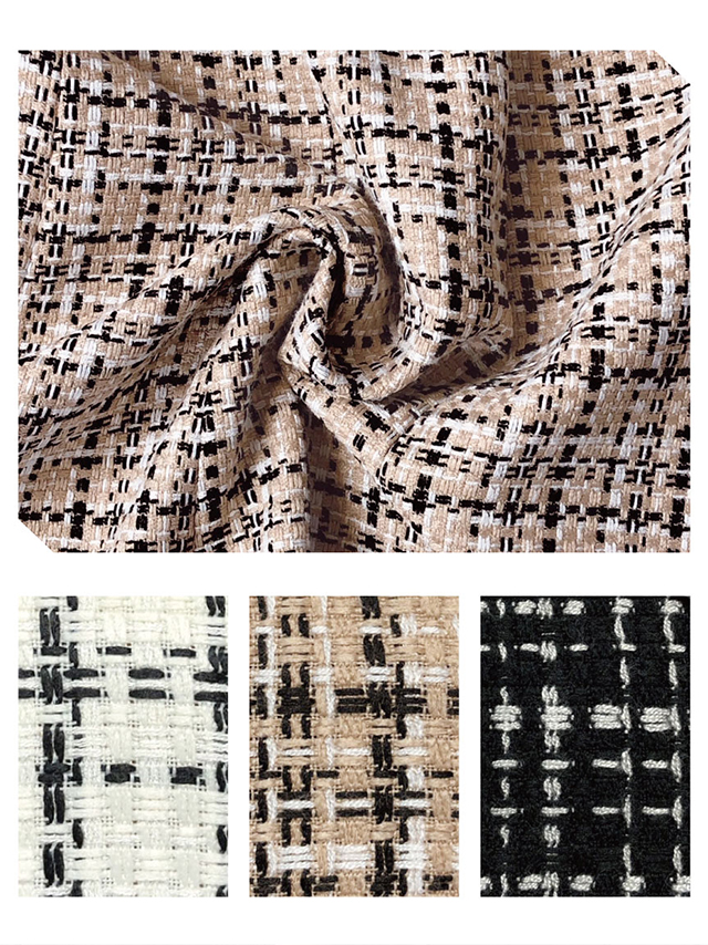 ノースリーブ チェック柄 ウエストカット ハートカット マーメイド 膝丈ドレスのイメージ画像4