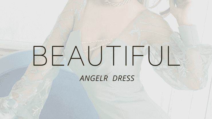 AngelR エンジェルアールの大人きれいめ系ドレス