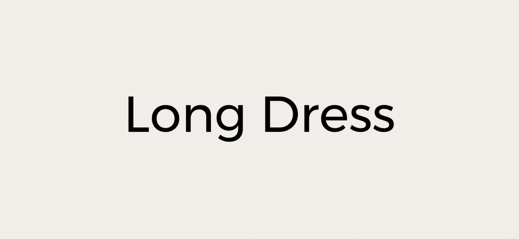 レッドのロングドレス