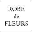 ROBE de FLEURSの襟付きドレス