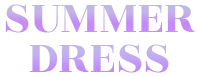 SUMMERDRESS紫