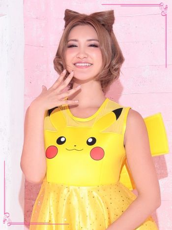 コスプレ】ポケモン ピカチュウドレスキャラクター ハロウィンコスプレ | コスプレ通販 LaLaTulle