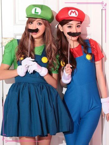 [スーパーマリオブラザーズ] マリオ キャラクター ハロウィンコスプレの5