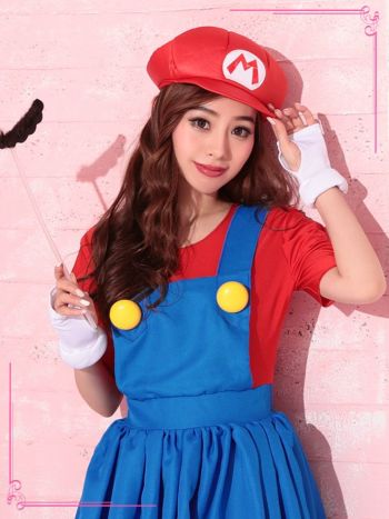 [スーパーマリオブラザーズ]マリオ キャラクター ハロウィンコスプレの3