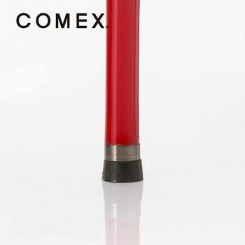 COMEX[コメックス]パイソン 型押し アンクル ストラップ ピンヒール サンダル[レッド][21.5cm/24.5cmあり][11cmヒール][5399rd]
