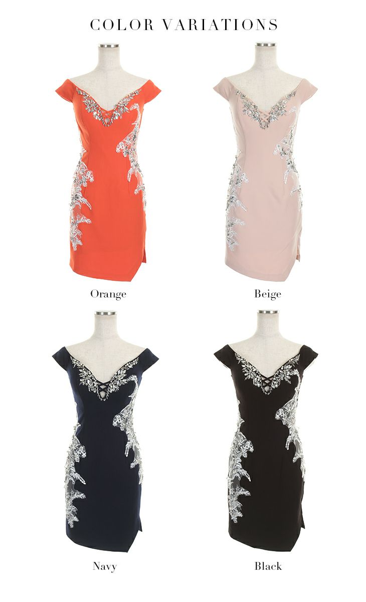 ROBEdeFLEURS Glossy[ローブドフルール グロッシー]レースアップデザイン ミニドレス[1462]