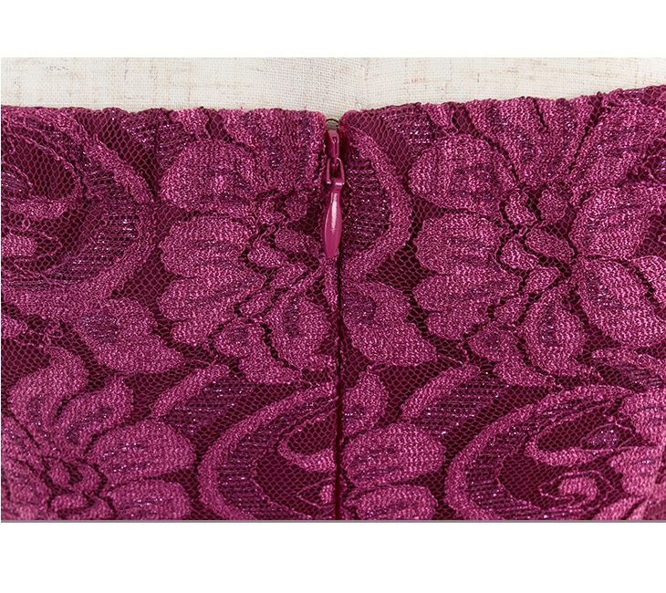 ROBEdeFLEURSGlossy[ローブドフルールグロッシー] gl1588 オフショル ラメ レース切替 ロングドレス(3color)