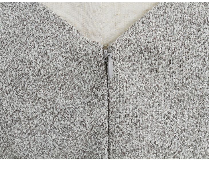 ディア バイ ローブドフルール [DEA] 1519前ファスナー  ベルトデザイン ドレス