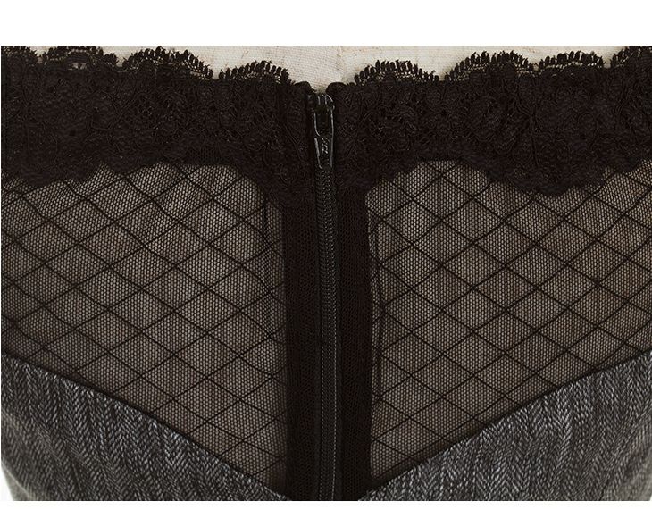 ROBEdeFLEURS Glossy[ローブドフルール グロッシー]ダイヤチュール切替 オフショル セットアップ ミニドレス[1683]