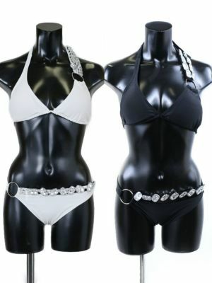 [LaLaTulle select]ストーンデザインホルタービキニ(3color)