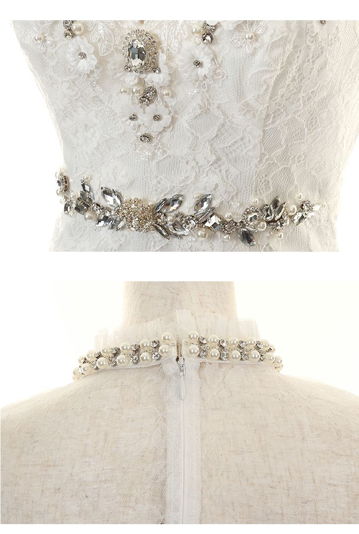 ROBEdeFLEURS ローブドフルール 立体 フラワーレース×ラグジュアリー タイト ミニドレス[1798]