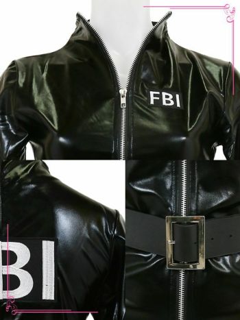 FBI ガール ハロウィンコスプレの9