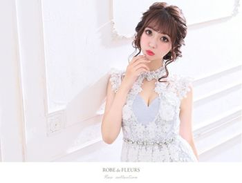 ROBEdeFLEURS/ローブドフルール】ラグジュアリー×ペプラム