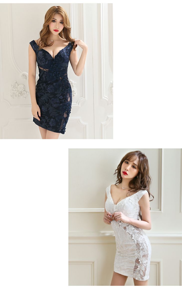 Glossy by ROBE de FLEURS/グロッシー】アシンメトリー×フラワー