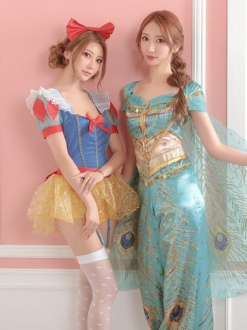 プリンセス ハロウィンコスプレの4