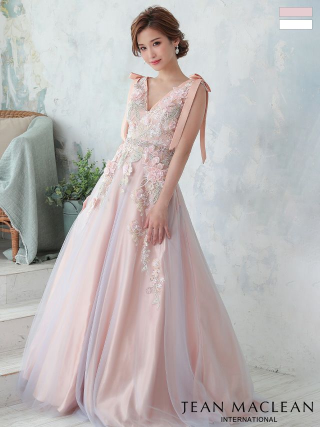 美品 過ぎる Lela Rose ルラローズ フラワージャガードプリンセスドレス 