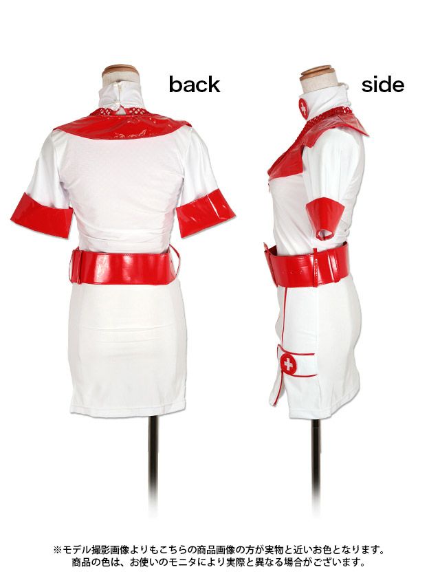 ボディコン ナース ハロウィンコスプレの6