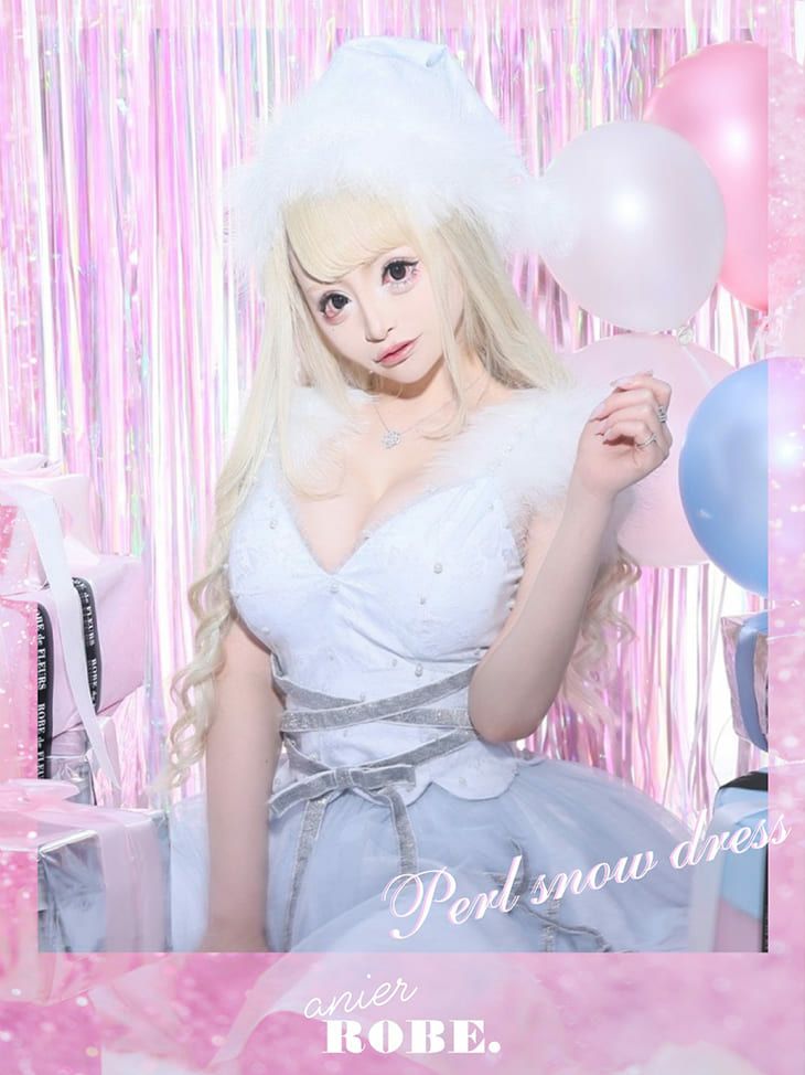サンタコスプレ】【anier.ROBE/アニエルローブ】パールデザイン 