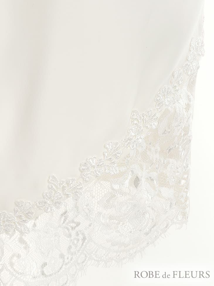 ROBEdeFLEURS ローブドフルール モノトーンドット×オフショル タイト ミニドレス[2014]