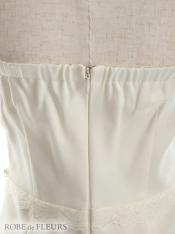 ROBEdeFLEURS ローブドフルール フラワーレース ワンカラーキャミ タイト ミニドレス[2304]