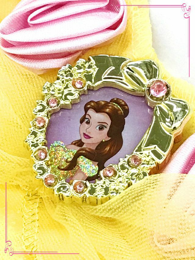 [キッズ][ディズニー/眠れる森の美女]ベル子供用 プリンセスドレスキャラクター ハロウィンコスプレの2