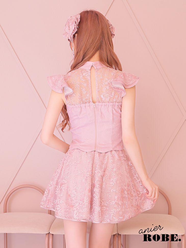 ROBEdeFLEURS ローブドフルール スウィート フレア チャイナドレスコスチューム[4002]