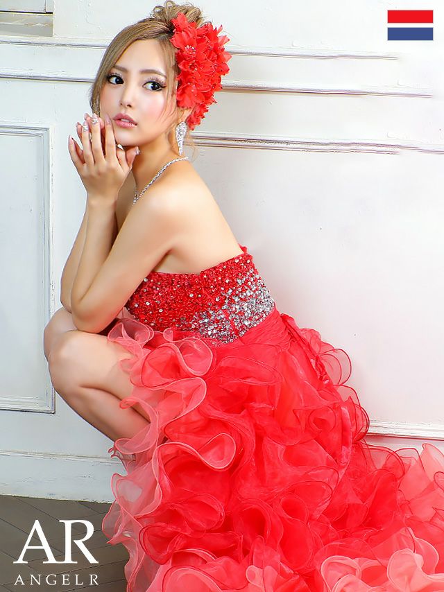 Angel R/エンジェルアール】ビジュートップ×ボリュームチュール ベア  