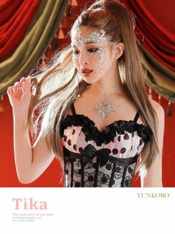 オーロラカラードロップビジューボディーシールの2