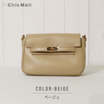 [LaLaTulle select]ベルトフラップショルダーバック(3color)画像8