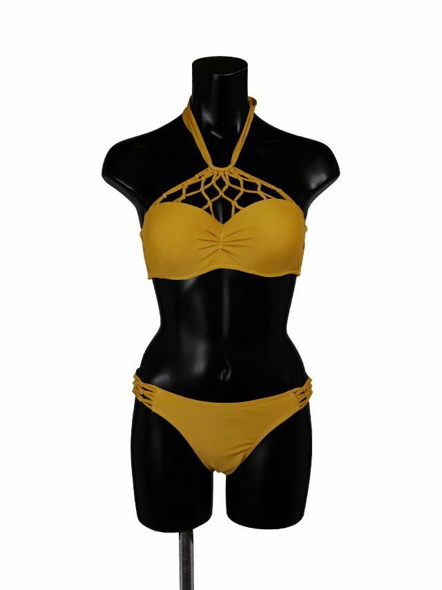 [LaLaTulle select]クロッシュホルタービキニ(3color)(M)