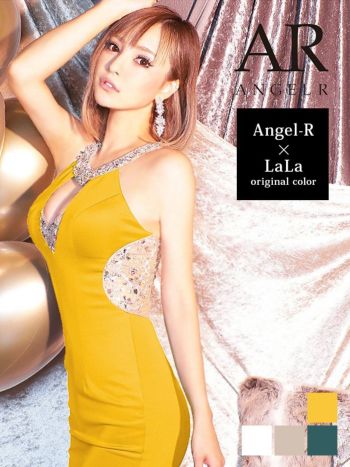 Angel R/エンジェルアール】デコルテ バストビジュー タイトミニ