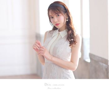 DEA.by ROBE de FLEURS/ディア】襟付きフロントジッパー