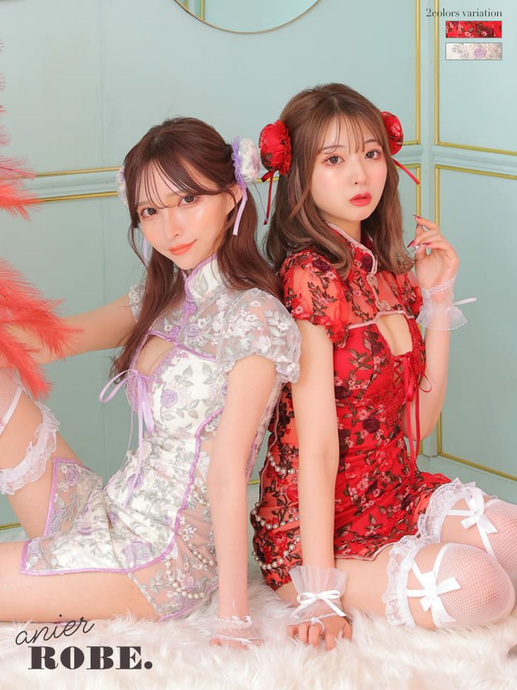 コスプレ】【anier.ROBE/アニエルローブ】レースアップ×サイドパール 