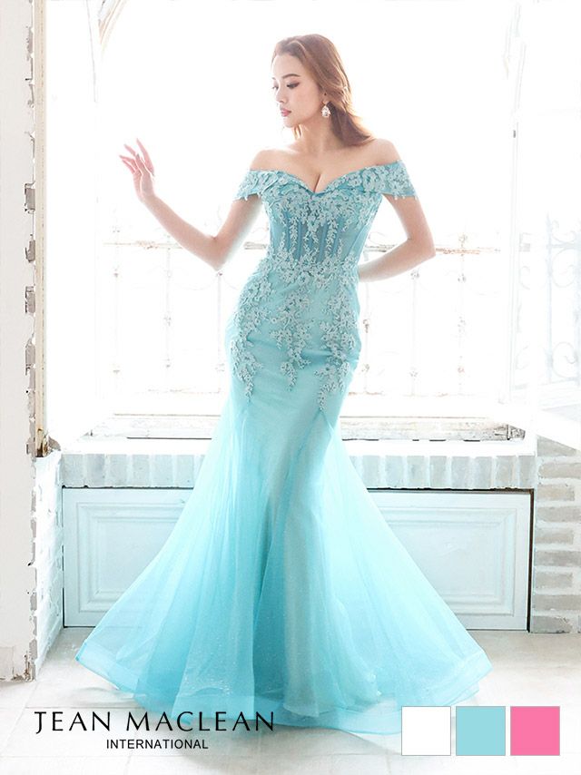 JEANMACLEAN/ジャンマクレーン】刺繍レース立体 フラワー ワンカラー  