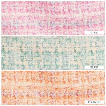 PURESS[ピュアレス]サイドカットベルト フラワービジュー ツイード フレアミニドレス[オレンジ][KIYOMI/高級キャバドレス着用][802303]