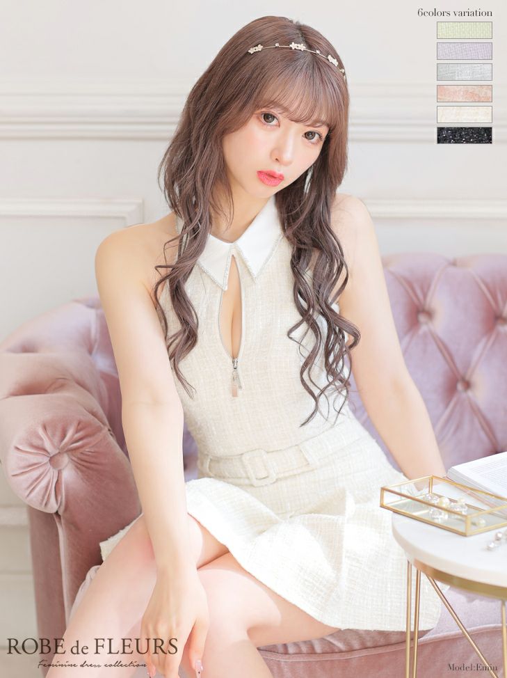 予約商品【8月下旬入荷予定】【ROBEdeFLEURS/ローブドフルール 