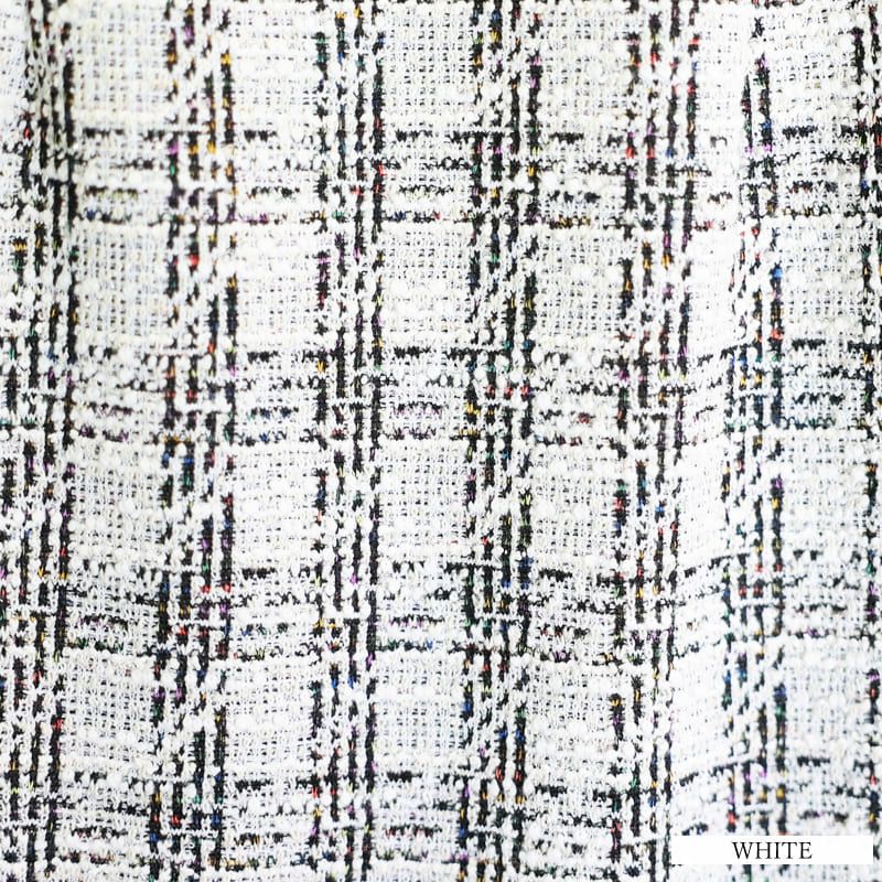 【Angel R/エンジェルアール】バスト ダイヤビジュー ミックスチェック タイトミニドレス