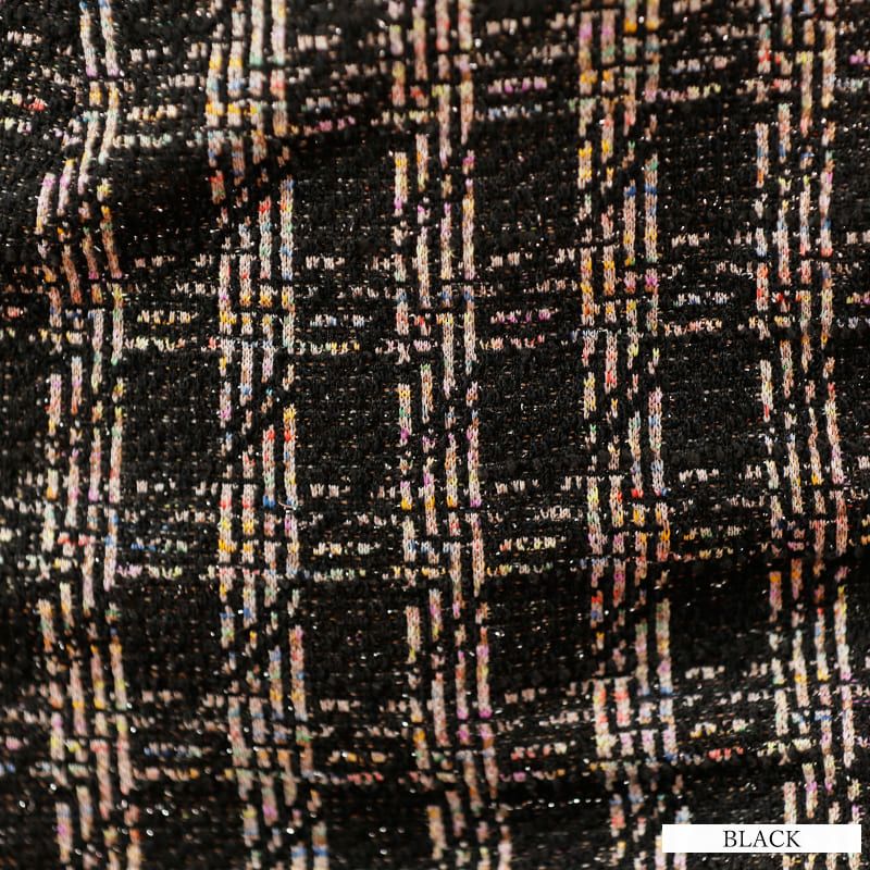 【Angel R/エンジェルアール】ミックスチェック バスト ダイヤビジュー タイトミニドレス