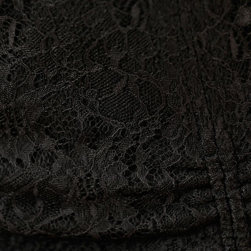 【Angel R/エンジェルアール】フラワーレース バスト ビジュー ショルダー キャミソール タイトミニドレス