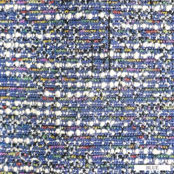 【Veautt/ヴュート】バイカラー ノースリーブ フロントボタン ベルト チェック ツイード タイト ミディアムドレス