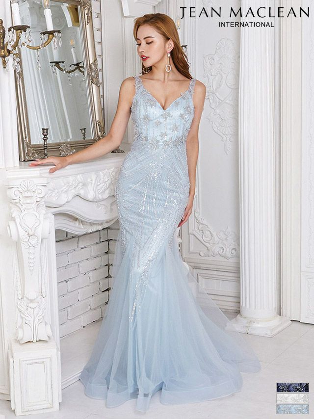 JEANMACLEAN/ジャンマクレーン】スパンコール刺繍 チュール  