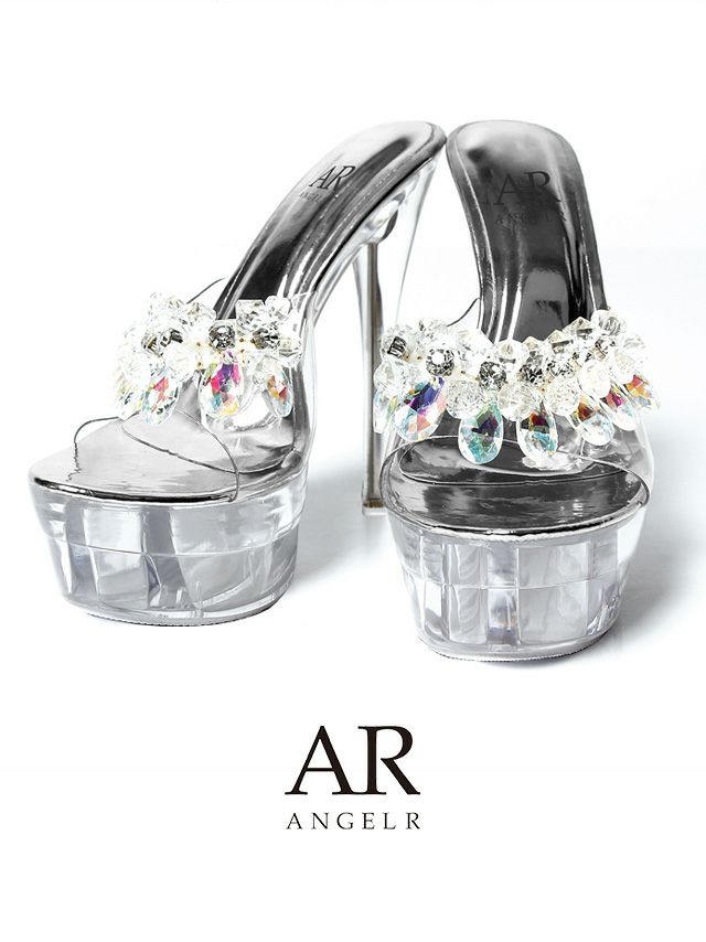 AR ANGEL ホワイト ハイヒール 予約商品【9月上旬入荷予定】【Angel R/エンジェルアール